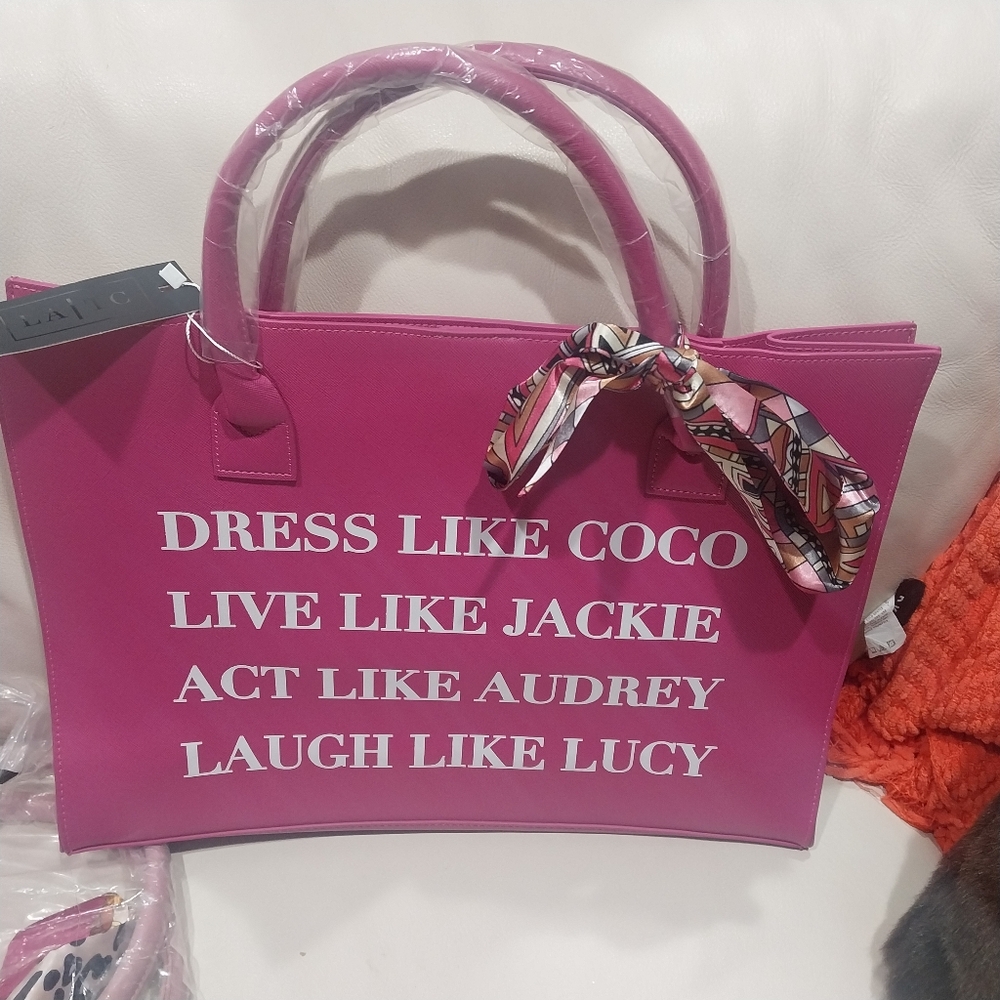 Pink Women's Tote Bag